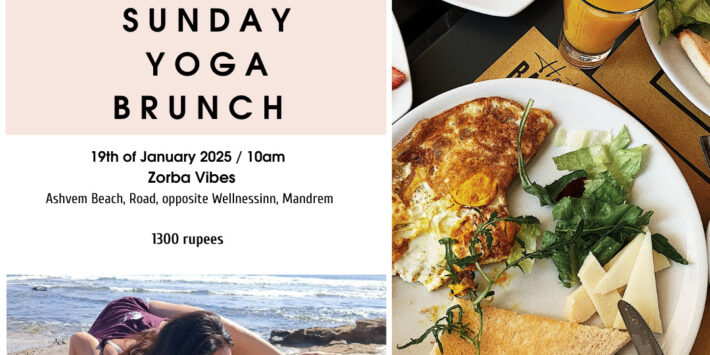 Sunday Yoga Brunch at Zorba Vibes