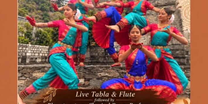Live Tabla & Soulful Flute With Bharatanatyam Classical Dance Performance