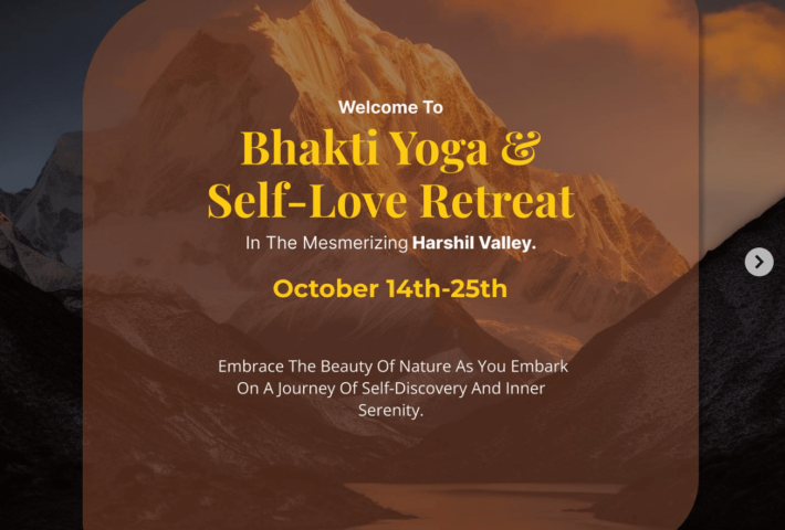 Bhakti Yoga & Self Love Retreat – Journey Into The Sacred Himalayas