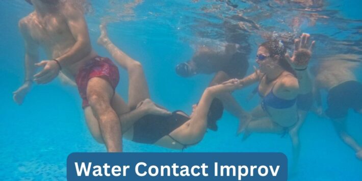 Water Contact Improv Class At Arambol, Goa