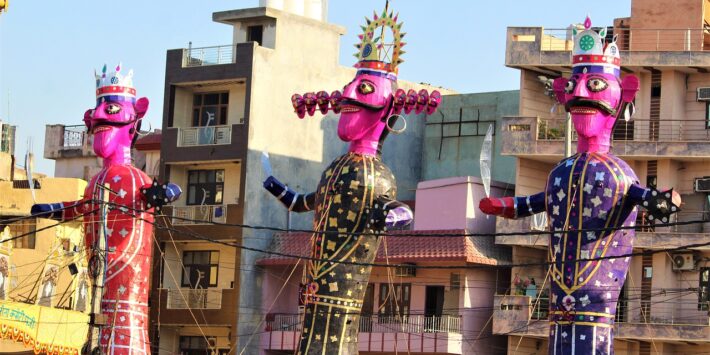 Dussehra Ravan Dahan (Burning Of Ravan Effigy) in Rishikesh/ Haridwar / Dehradun