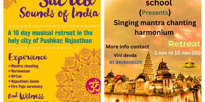 The Sacred Sounds Of Love – A Music Retreat in Pushkar